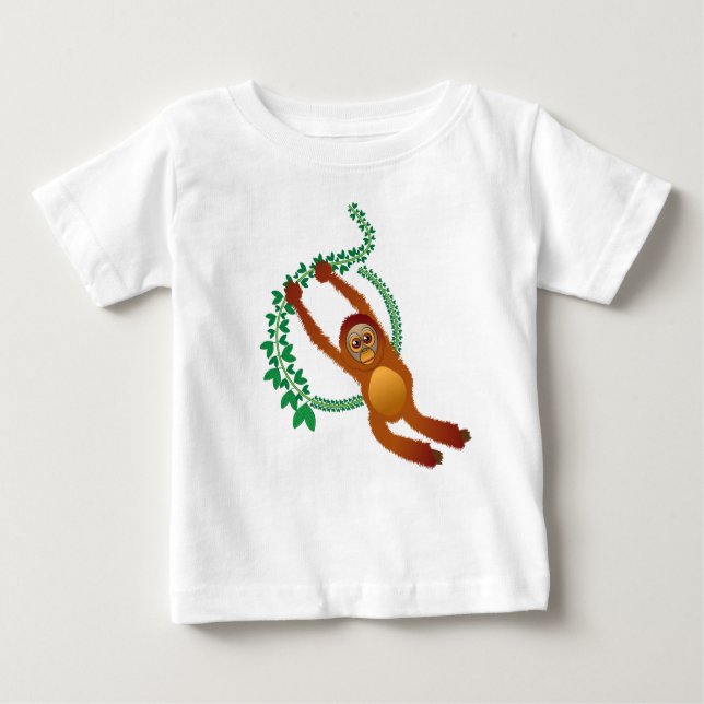 Swinging Orangutan Shirt (Front)