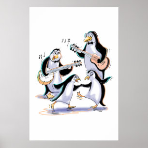 sWiNgInG pEnGuInS Poster