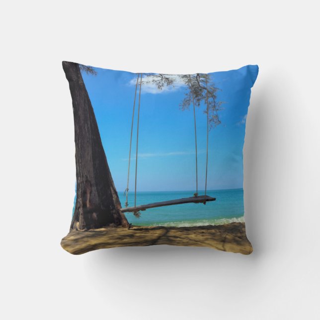 Swings & Tree on the Sand Cushion (Front)