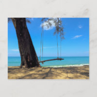 Swings & Tree on the Sand