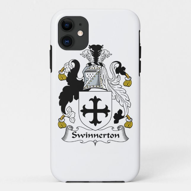 Swinnerton Family Crest Case-Mate iPhone Case (Back)