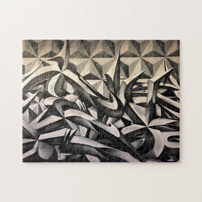 swirl art jigsaw puzzle (Horizontal)