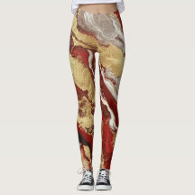 Swirl Design Leggings