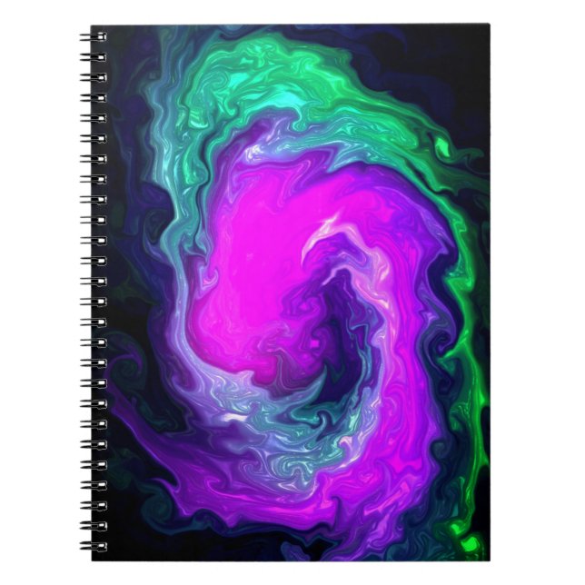 Swirl Design Notebook (Front)