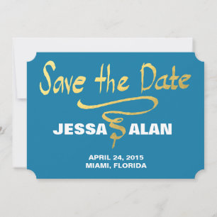 swirl faux gold foil