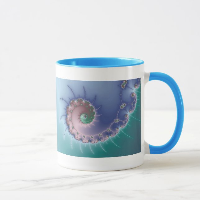 Swirl - Fractal Mug (Right)