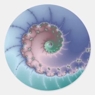 Swirl - Fractal Sticker
