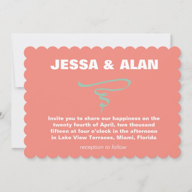 swirl invitation (Front)