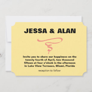 swirl invitation