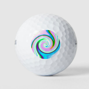 Swirl Pastel Golf Balls