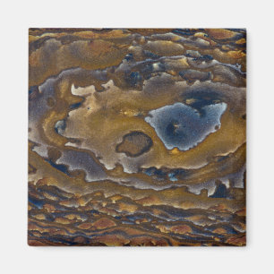 Swirl Pattern On Jasper Slab Magnet