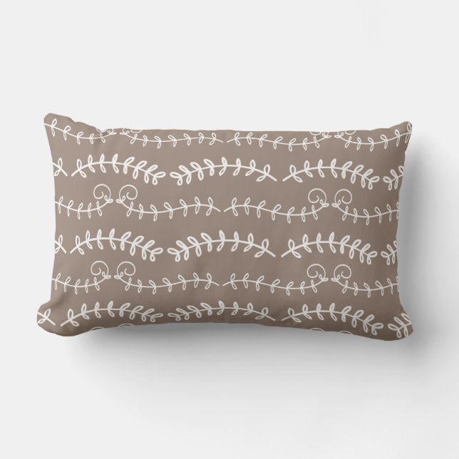 swirl patterned lumbar cushion (Front)