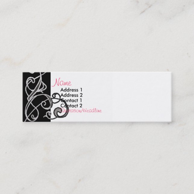 Swirl Profile Card (Front)