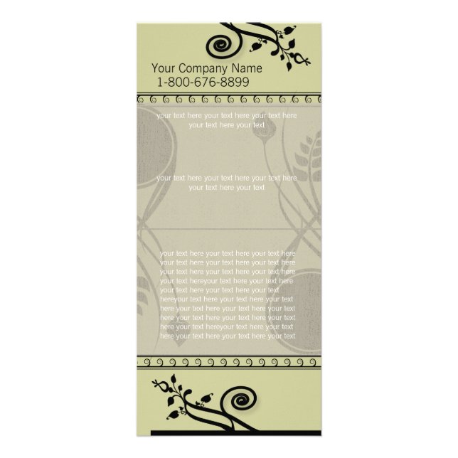 Swirl Rack Card (Front)