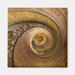 Swirl Staircase Pattern Magnet