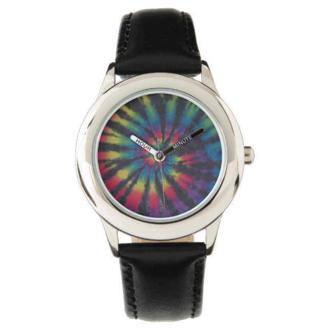 Swirl Tie Dye Watch (Front)