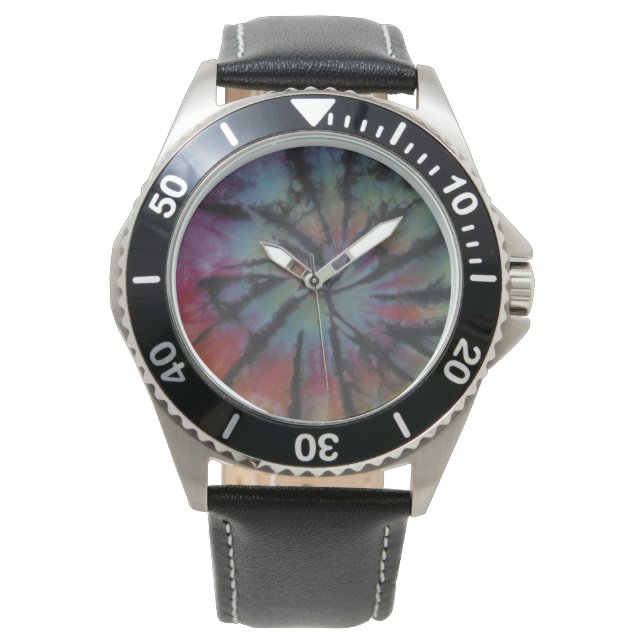 Swirl Tie Dye Watch (Front)
