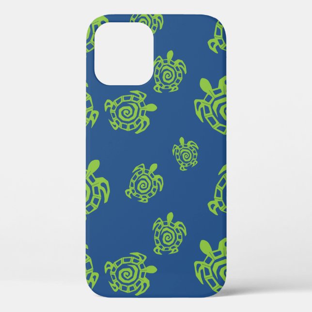 Swirl Turtle Pattern Case-Mate iPhone Case (Back)