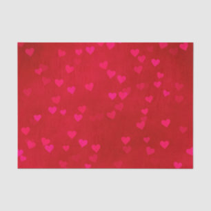 Swirled and Scattered Hearts Tissue Paper