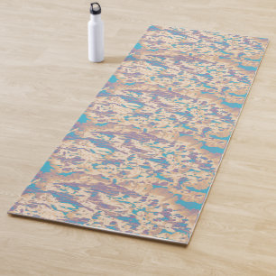 Swirled Marble Yoga Mat