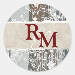 Swirled Parchment Look Seals