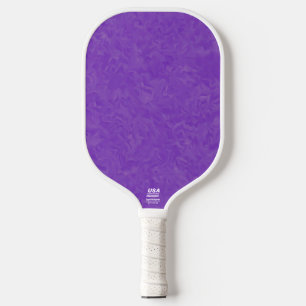 Swirled Shades of Purple Abstract Art Pattern Pickleball Paddle