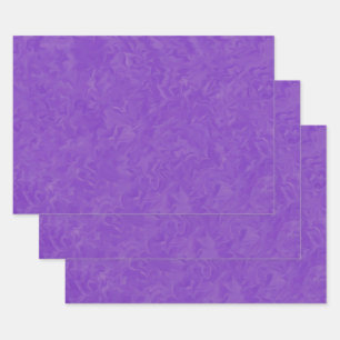 Swirled Shades of Purple Abstract Art Pattern Wrapping Paper Sheet