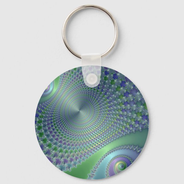 Swirler - Fractal Key Ring (Front)