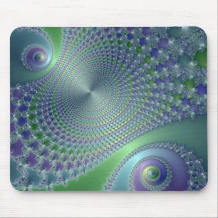 Swirler - Fractal Mousepad