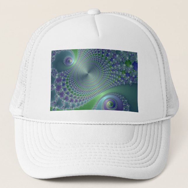 Swirler - Fractal Trucker Hat (Front)