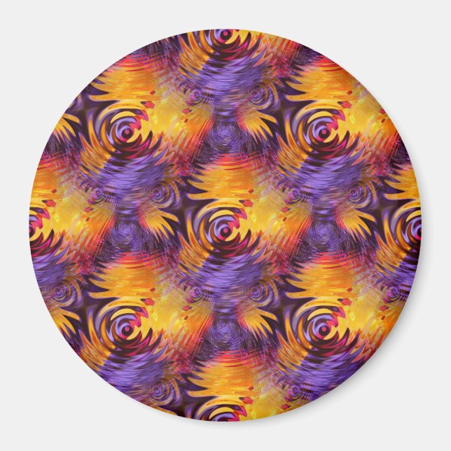 Swirlin' Hands... Magnet (Front)
