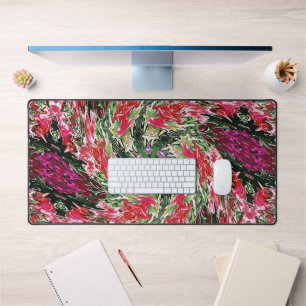 Swirlin' Spring garden..... Desk Mat