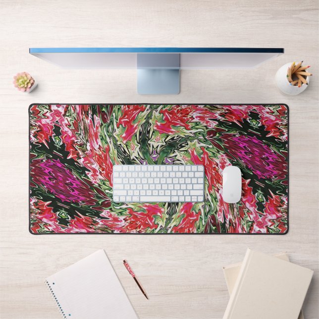 Swirlin' Spring garden..... Desk Mat (Office 1)