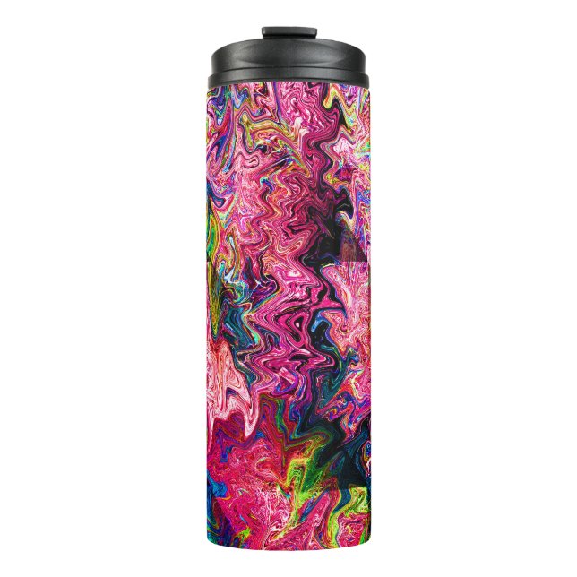 Swirlin' Squigglies..... Thermal Tumbler (Front)