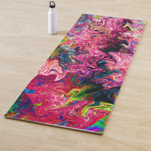 Swirlin' Squigglies..... Yoga Mat