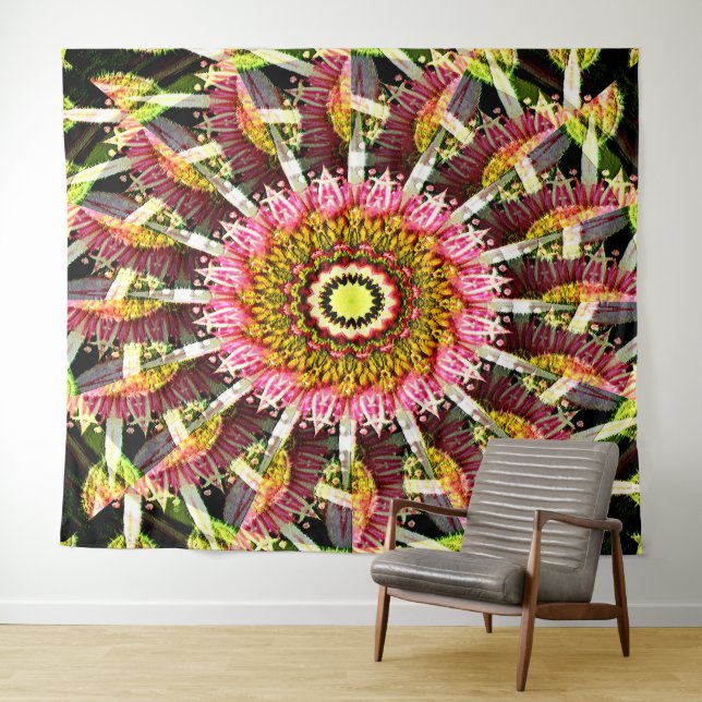 Swirling Blooms..... Tapestry (In Situ (Horizontal))