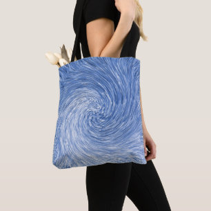Swirling Blue....... Tote Bag