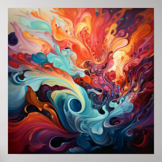 Swirling Dervish Poster