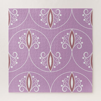 Swirling Elegance: Vintage Geometric Jigsaw Puzzle