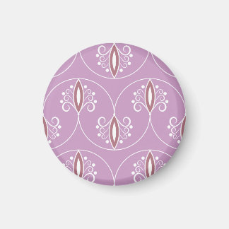 Swirling Elegance: Vintage Geometric Magnet