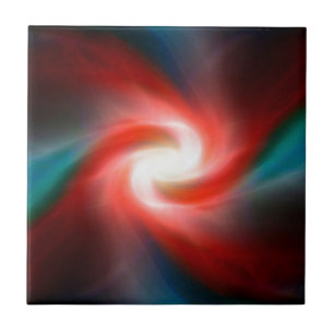 Swirling explosion ceramic tile
