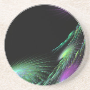 Swirling Fireworks Coaster