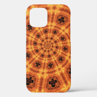 Swirling Gold Clover Pattern Case-Mate iPhone Case