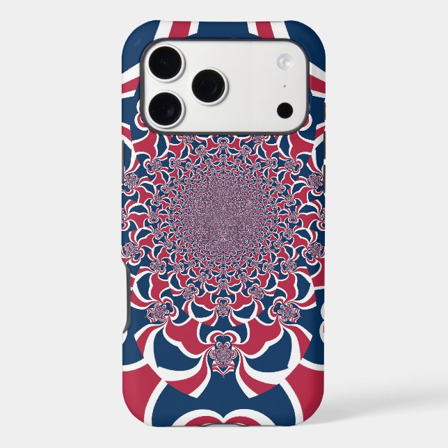 Swirling Kaleidoscope Art Print (Back)