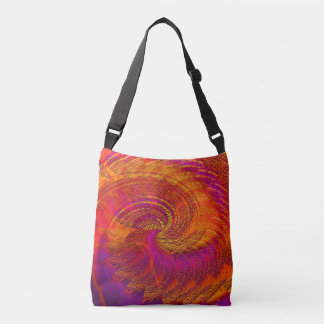 Swirling Leaf..... Crossbody Bag