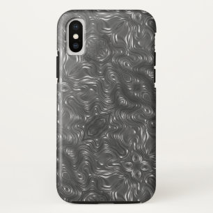 Swirling Metal iPhone X Case