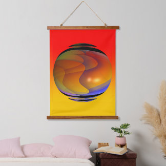Swirling Orb Wall Tapestry
