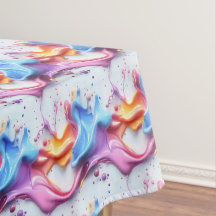 Swirling Paint Pattern