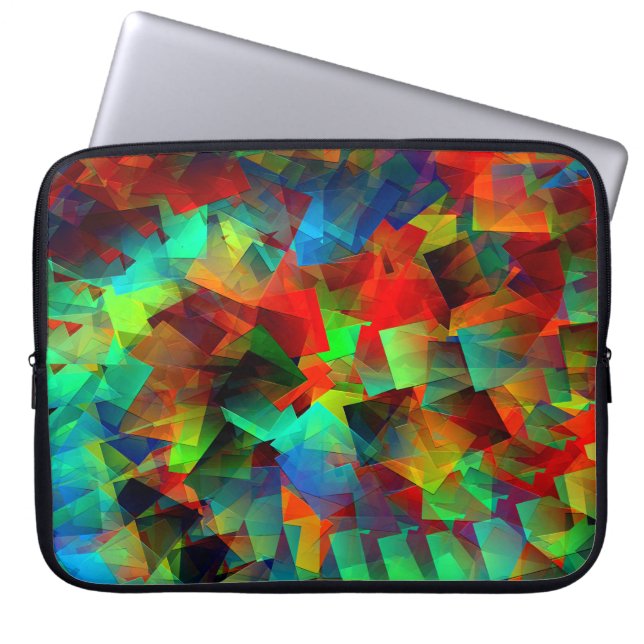 Swirling Party..... Laptop Sleeve (Front)