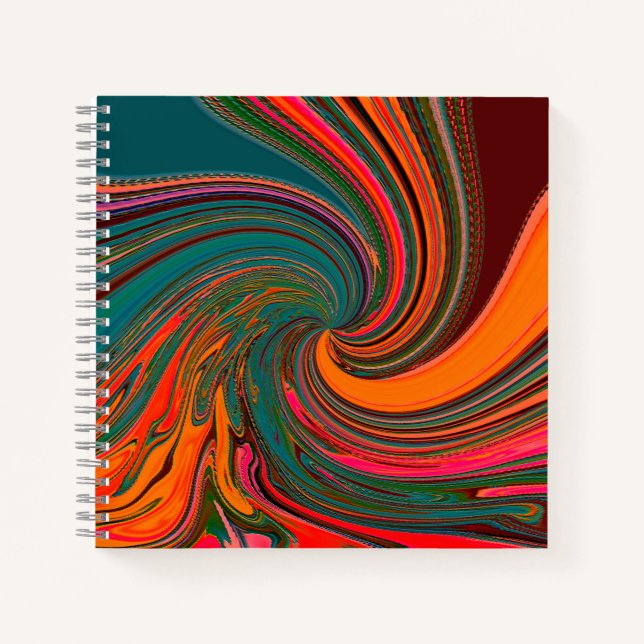 Swirling Party...... Notebook (Front)